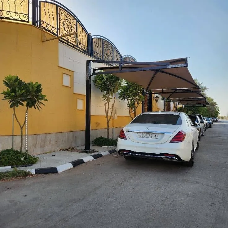 انواع مظلات سيارات خارجية