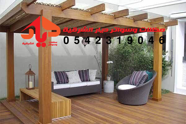اسعار برجولات خشب