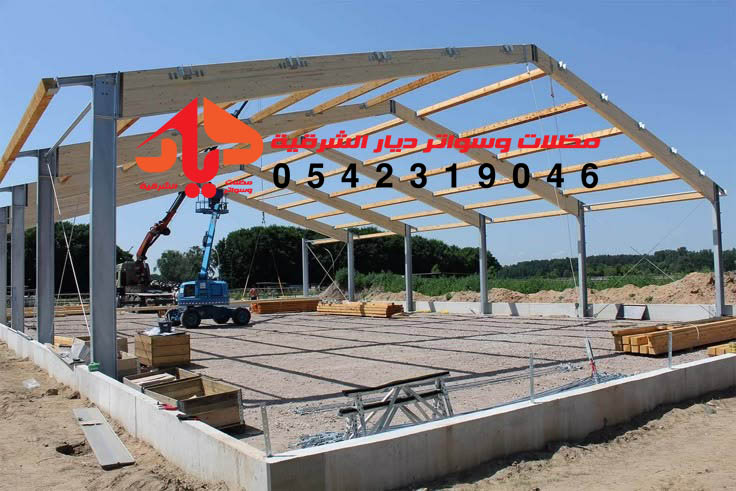 مزايا تركيب هناجر حديد 